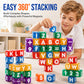 🧲 Magnetic Alphabet Number Cubes for Children