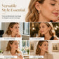 💫 50% OFF – Large Crystal Hoop Earrings – Gold-Plated, Nickel-Free & Lightweight – Perfect for Everyday Elegance 💎