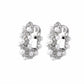 💫 50% OFF – Large Crystal Hoop Earrings – Gold-Plated, Nickel-Free & Lightweight – Perfect for Everyday Elegance 💎