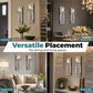 📢 LIMITED TIME 49% OFF! ⏰ Crushed Crystal Glass Candle Sconces – Set of 2, Sparkling Mirror Holders with Warm Ambient Glow 🕯️