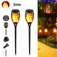 Waterproof Solar Flame Torch Stake Lights