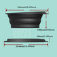 Foldable Ice Facial Washbasin