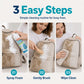 🛡️ Waterless Backpack Foam Cleaner Stain and Odor Remover for Canvas and Nylon Bags 100ml
