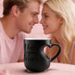 ❤️ Color Changing Heart Handle Ceramic Mug for Valentine's Day ☕