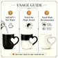 ❤️ Color Changing Heart Handle Ceramic Mug for Valentine's Day ☕
