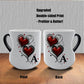 ❤️ Color Changing Heart Handle Ceramic Mug for Valentine's Day ☕