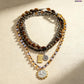 🌿 Retro Multi-Layer Beaded Necklace 💎