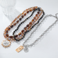 🌿 Retro Multi-Layer Beaded Necklace 💎