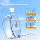 Clear Hanging Bird Drinker with Copper Pin