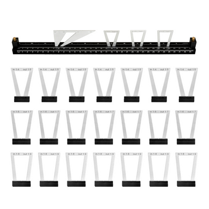 📐 28-Piece Woodworking Dovetail Marker Set 🛠️