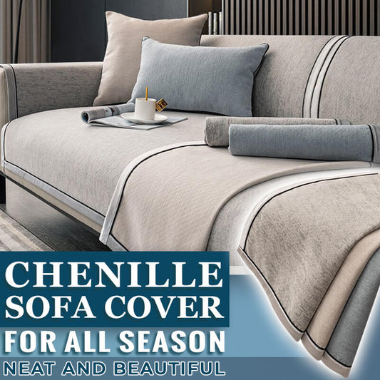 🐾 Chenille Sofa Cover For All Season 🛋️