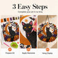 🐈‍⬛ Portable Pumpkin Diamond Charm Hanging Ornament