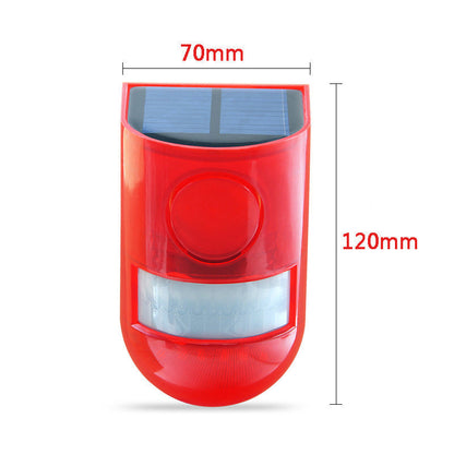 🎁2026 New Arrivals 50% OFF💥 🐗 Solar Animal Repeller: 110dB Alarm, 6 LED Flash, Motion Sensor, IP65, for Garden & Farm