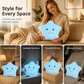 🌈 Cute Smiling Star Glowing Plush Pillow 🧸