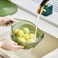 🎁2026 New Arrivals 50% OFF💥Wash Rice Without Losing a Grain – Fine Mesh Colander Bowl with Handle. UK Stock