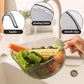 🎁2026 New Arrivals 50% OFF💥Wash Rice Without Losing a Grain – Fine Mesh Colander Bowl with Handle. UK Stock