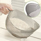🎁2026 New Arrivals 50% OFF💥Wash Rice Without Losing a Grain – Fine Mesh Colander Bowl with Handle. UK Stock