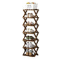 👞 Durable Foldable Bamboo Shoe Rack 📦