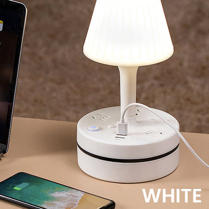 🎁2026 New Arrivals 50% OFF💥Bedside Lamp with AC Outlets and USB Ports