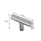 ✨ Modern Stainless Steel T-Bar Cabinet Handles 🔒