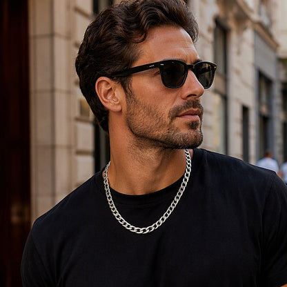 🎁2026 New Arrivals 50% OFF💥Silver Tone Stainless Steel Chain Necklace