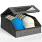 🎁2026 New Arrivals 50% OFF💥Stackable Hat Storage Box with Clear Window