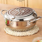 🎁2026 New Arrivals 50% OFF💥201 Stainless Steel Tempura Fryer Pot – Thermometer, Drain Rack, Deep‑Body ✨