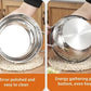 🎁2026 New Arrivals 50% OFF💥201 Stainless Steel Tempura Fryer Pot – Thermometer, Drain Rack, Deep‑Body ✨
