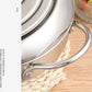 🎁2026 New Arrivals 50% OFF💥201 Stainless Steel Tempura Fryer Pot – Thermometer, Drain Rack, Deep‑Body ✨
