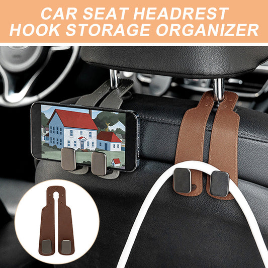 🎁2026 New Arrivals 50% OFF💥Durable Car Seat Headrest Hook Storage Organizer
