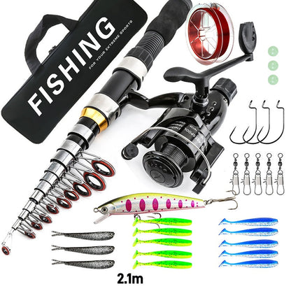 🎁2026 New Arrivals 50% OFF💥Complete Travel Fishing Gear Set & Carrying Bag