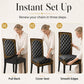 🎁2026 New Arrivals 50% OFF💥Washable Baroque Chair Cover — Stretch Fit, Royal Gold Pattern