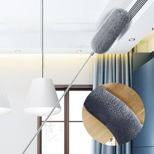 🎁2026 New Arrivals 50% OFF💥Retractable Rod Fiber Dust Cleaning Artifact – Bendable, Washable, High‑Reach 🧹✨
