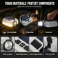 🎁2026 New Arrivals 50% OFF💥Dual‑Light Solar Camping Lantern‑Multi‑Function Portable Solar Work Light with Power Bank, Hanging Emergency Lamp for Camping Hiking Power‑Outage