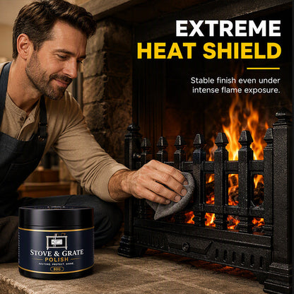 🎁2026 New Arrivals 50% OFF💥Cast Iron Stove Polish with Sponge 