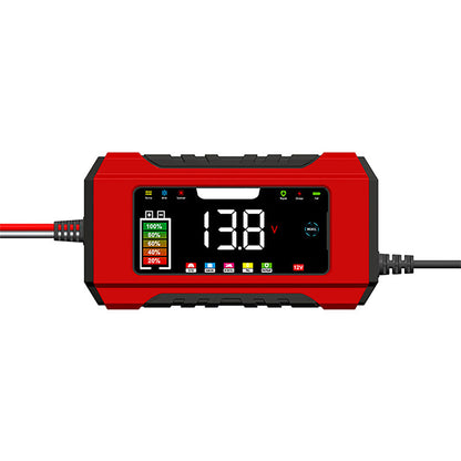 🎁2026 New Arrivals 50% OFF💥12V 6A Smart Car Battery Charger with LCD Display