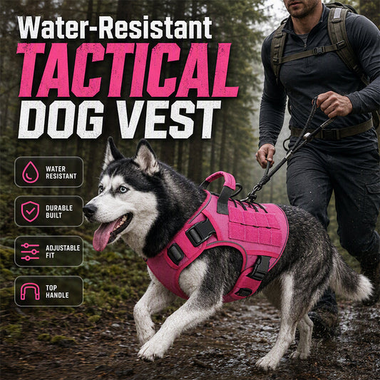 🎁2026 New Arrivals 50% OFF💥 Durable Oxford Fabric Dog Harness Vest – Safe, Adjustable, Comfortable 🥾✨