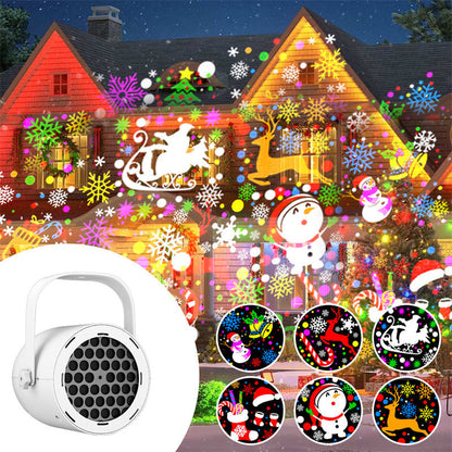 🎁2026 New Arrivals 50% OFF💥16-Pattern USB Christmas Projector Light – high-definition projection, USB powered & adjustable angle. Transform any room into a festive wonderland – perfect for parties & cosy nights! 🎅🌟