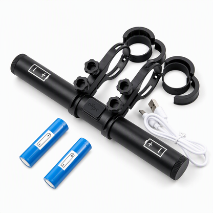 🎁2026 New Arrivals 50% OFF💥Bike Handlebar Extender with USB Power Bank – Waterproof, Vibration‑Resistant Dual Mount Bracket ⚡