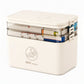 🎁2026 New Arrivals 50% OFF💥Large Plastic Medicine Storage Box with Multi-Layer Divided Compartments Portable Family Emergency First Aid Organizer Box💊📦