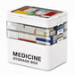 🎁2026 New Arrivals 50% OFF💥Large Plastic Medicine Storage Box with Multi-Layer Divided Compartments Portable Family Emergency First Aid Organizer Box💊📦