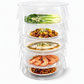 🎁2026 New Arrivals 50% OFF💥Multi-Layer Stackable Microwave Food Cover