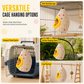 🎁2026 New Arrivals 50% OFF💥Hanging Cotton Bird Nest Hammock – Double-Layer Fleece Warmth, Enclosed Oval Nesting Cave & Durable Metal Hook – Cozy Winter Hideout for Small Birds 🥚