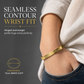 🎁2026 New Arrivals 50% OFF💥18K Vacuum Plated Titanium Steel Bangle – Radiant Mirror-Like Finish, Intricate Engraved Lettering & Tarnish-Free Premium Steel – Hypoallergenic Elegance for Daily Wear 💛