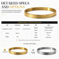 🎁2026 New Arrivals 50% OFF💥18K Vacuum Plated Titanium Steel Bangle – Radiant Mirror-Like Finish, Intricate Engraved Lettering & Tarnish-Free Premium Steel – Hypoallergenic Elegance for Daily Wear 💛