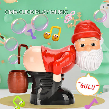 🎁2026 New Arrivals 50% OFF💥 Christmas Santa Bubble Maker – One-Click Automatic Bubble Blowing, Joyful Music & Flashing Night Lights – Cute Holiday Toy for Kids & Family Fun 🎄