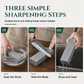 🎁2026 New Arrivals 50% OFF💥Natural Whetstone 3000 Grit – Green Slurry, Single-Sided Sharpening Stone🔪