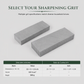 🎁2026 New Arrivals 50% OFF💥Natural Whetstone 3000 Grit – Green Slurry, Single-Sided Sharpening Stone🔪