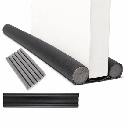 🎁2026 New Arrivals 50% OFF💥DIY Wear Resistant Leather Under Door Draft Stopper Windproof and Insect Proof Bedroom Door Bottom Seal Strip🏠
