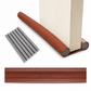 🎁2026 New Arrivals 50% OFF💥DIY Wear Resistant Leather Under Door Draft Stopper Windproof and Insect Proof Bedroom Door Bottom Seal Strip🏠